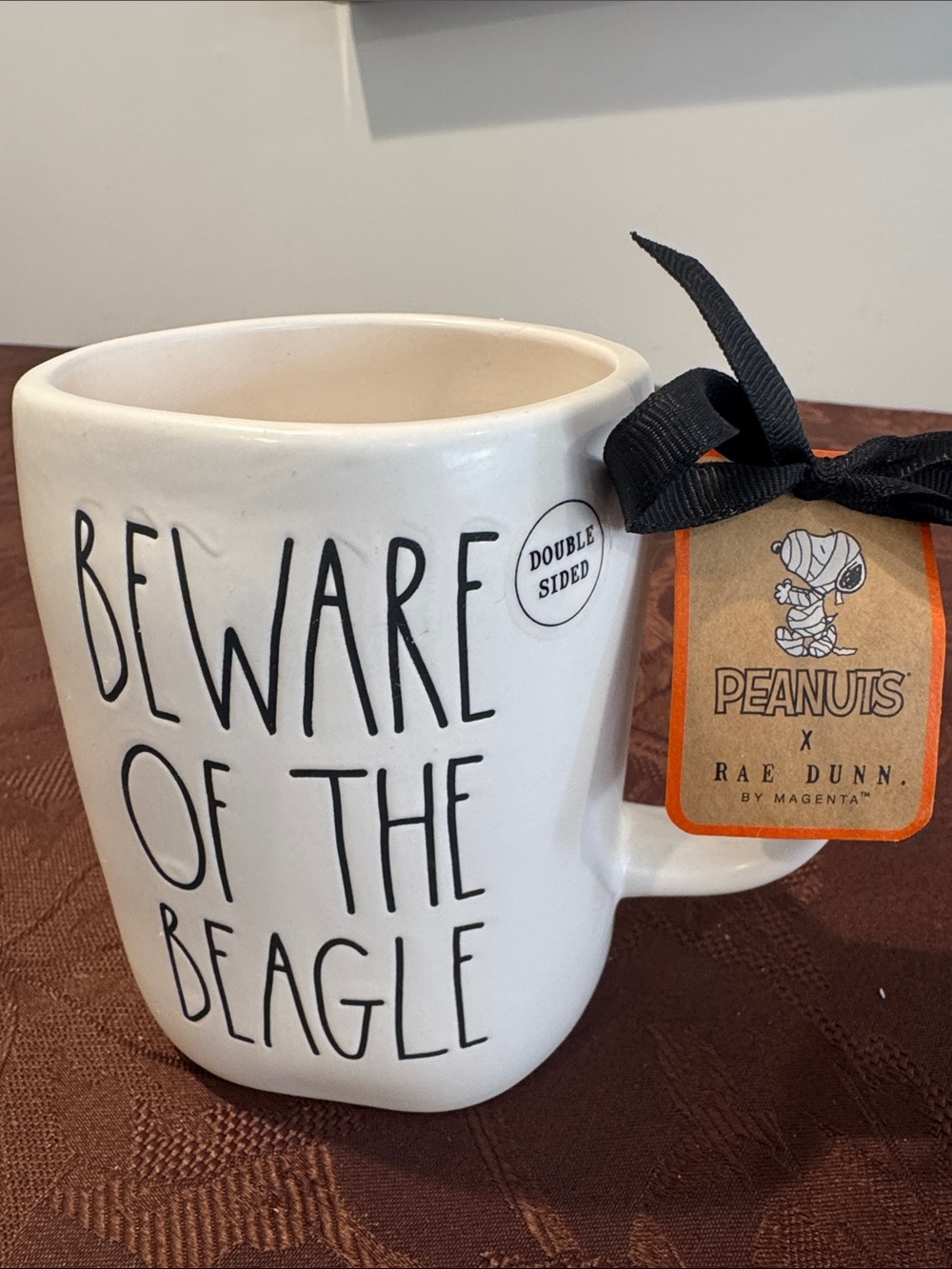 🎃Peanuts X Rae Dunn Double Sided Mug - Picture 2 of 8